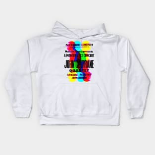 John Coltrane concert graphic Kids Hoodie